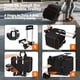 thumbnail image 4 of Bolsa enrollable para DJ SNIGJAT con separadores desmontables y carrito, 4 of 7