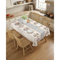 Myl Todo Hogar - Mantel Antimanchas Grueso Rectangular 140X220 Cm