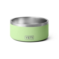 Cuenco Para Perros Yeti Boomer 8 De Acero Inoxidable, Antideslizante, 1,9 L, Color Lima