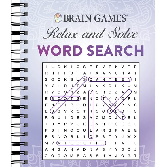 Word Search Publications International, Ltd. Purple