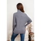 thumbnail image 4 of Sweater Mujer Cuello Alto Manga Larga Murciélago Tejido 5063, 4 of 4
