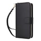 thumbnail image 1 of Funda Cartera con Cremallera y Correa para Samsung Galaxy A23 Soporte y Tarjetero Negro, 1 of 6