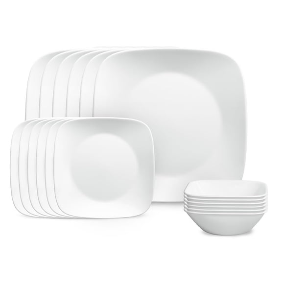 Juego de vajilla Corelle Vitrelle 18 piezas Service para 6