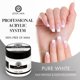thumbnail image 2 of Polvo acrílico JOYA MIA Super Adhesion Pure White 60 ml, 2 of 7