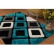 thumbnail image 1 of Alfombra United Weavers Finesse Plush 56x91 cm Aqua, 1 of 4