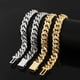 thumbnail image 3 of Cuban Link Chain Necklace de Miami Extra Brillante, Cadena Cubana para Hombre de Ancho 15-18 Mm, Cadena de Eslabones Cubanos Sólida Gruesa Grande Estilo Hip Hop con Brillo para Hombre, 16-24, 3 of 9