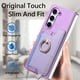 thumbnail image 4 of Funda Magnética para Samsung Galaxy Z Flod 4 con Billetera y Anillo, Protector Resistente Morado, 4 of 6