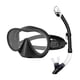 thumbnail image 1 of Snorkel Set Máscara De Buceo Snorkel Gafas De Natación Máscara De Natación Para Buceo Snorkel Negro, 1 of 5