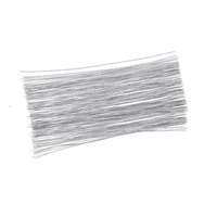 Genérico - Alambre Gris Para Flores 40 Cm 40 Uds