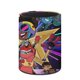 thumbnail image 3 of Chica Lunar-theme Cylinder Pen Holder Pencil Organizer with Flannel Lining PVC Leather Material Cardboard Base for study work 10*8CM, 3 of 6