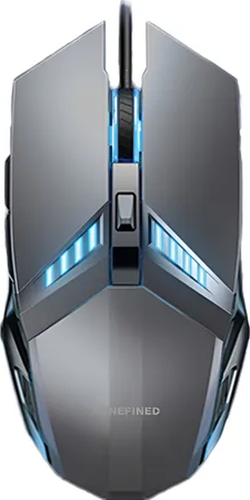 Genérico - Mouse Gamer Xundefined Gm16 Usb 3200Dpi Gris