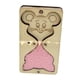 thumbnail image 4 of Ocupado Tableros Accesorios Reloj De Arena Juguete Montessori Juguete De Viaje Juguetes Sensoriales Rosa, 4 of 5