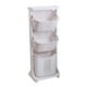 thumbnail image 1 of Organizador 3 repisas blanco con ruedas, 1 of 5