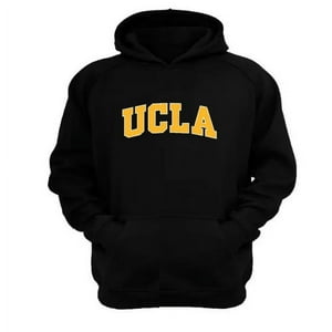 Genérico - Polerón Canguro Ucla Negro Talla Xs Unisex