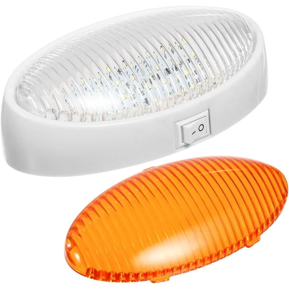 Luz LED Oval Partsam 6 x 3.5 12V IP65 Exterior RV