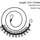 thumbnail image 4 of Tendedero portátil retráctil de viaje, con cuerda ajustable, para artículos esenciales del hogar, para exteriores e interiores (1 negro), 4 of 7