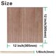 thumbnail image 2 of Láminas de madera contrachapada de nogal Ninekong de 3 mm, 30,5 x 30,5 cm, para manualidades, 2 of 6