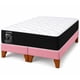 thumbnail image 3 of Base de Cama King Size + Colchon Mery Desing - Rosado, 3 of 5