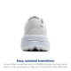 thumbnail image 3 of Zapatillas Brooks Ghost Max 3 Neutras para Mujer para Correr Blancas Talle 7, 3 of 6