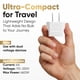 thumbnail image 3 of Adaptador de enchufe Unidapt de EU a US para viaje, 1 unidad, blanco, 3 of 8