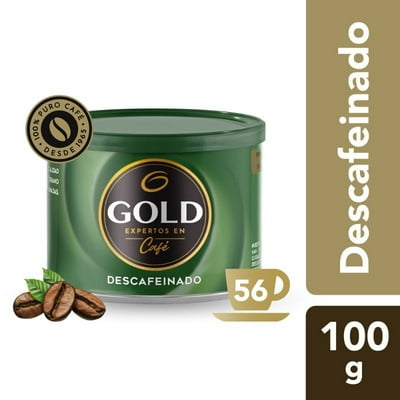 Café Descafeinado Lata 100 Gr Gold