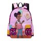 thumbnail image 1 of Rincón de Gracie-theme Backpack, Campus style schoolbag Bookbag with Adjustable Shoulder Straps And Large Zip Compartment, Unisex Travel Bags.42x30x15cm, 1 of 6