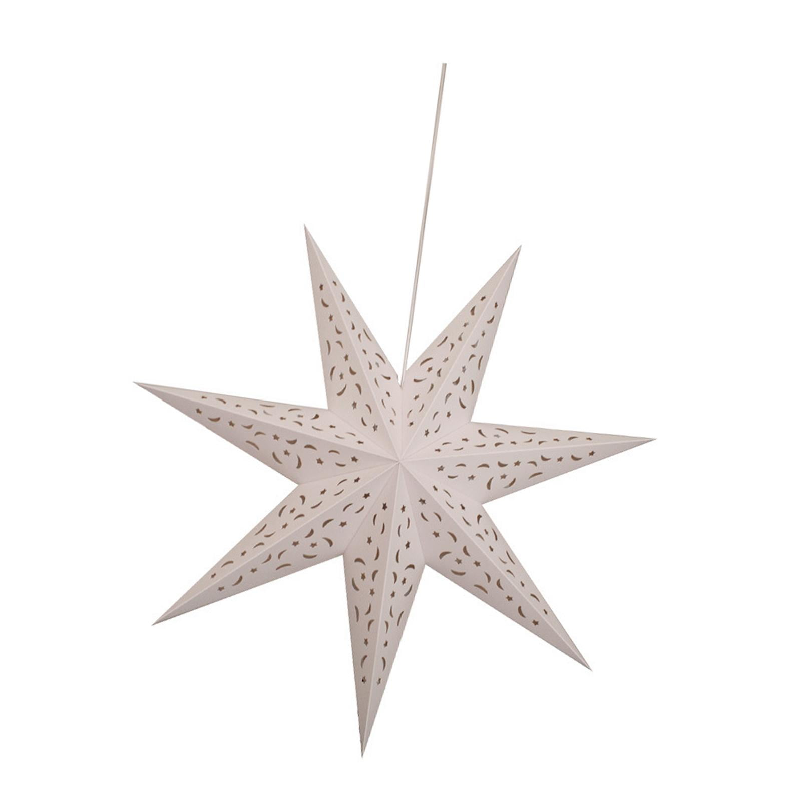 Magideal - Pantalla De Papel Para Lámpara Colgante, Cubierta Para Accesorios De Iluminación, Silueta Decorativa, Cadena De Luces Led, Pantalla Para Sala De Estar 30 Centímetros