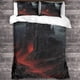 thumbnail image 3 of Juego de funda nórdica 3D Castillo Oscuro con diseño de arquitectura terrorífica. Juego de ropa de cama con funda de almohada y funda de cama de microfibra con cremallera., 3 of 3