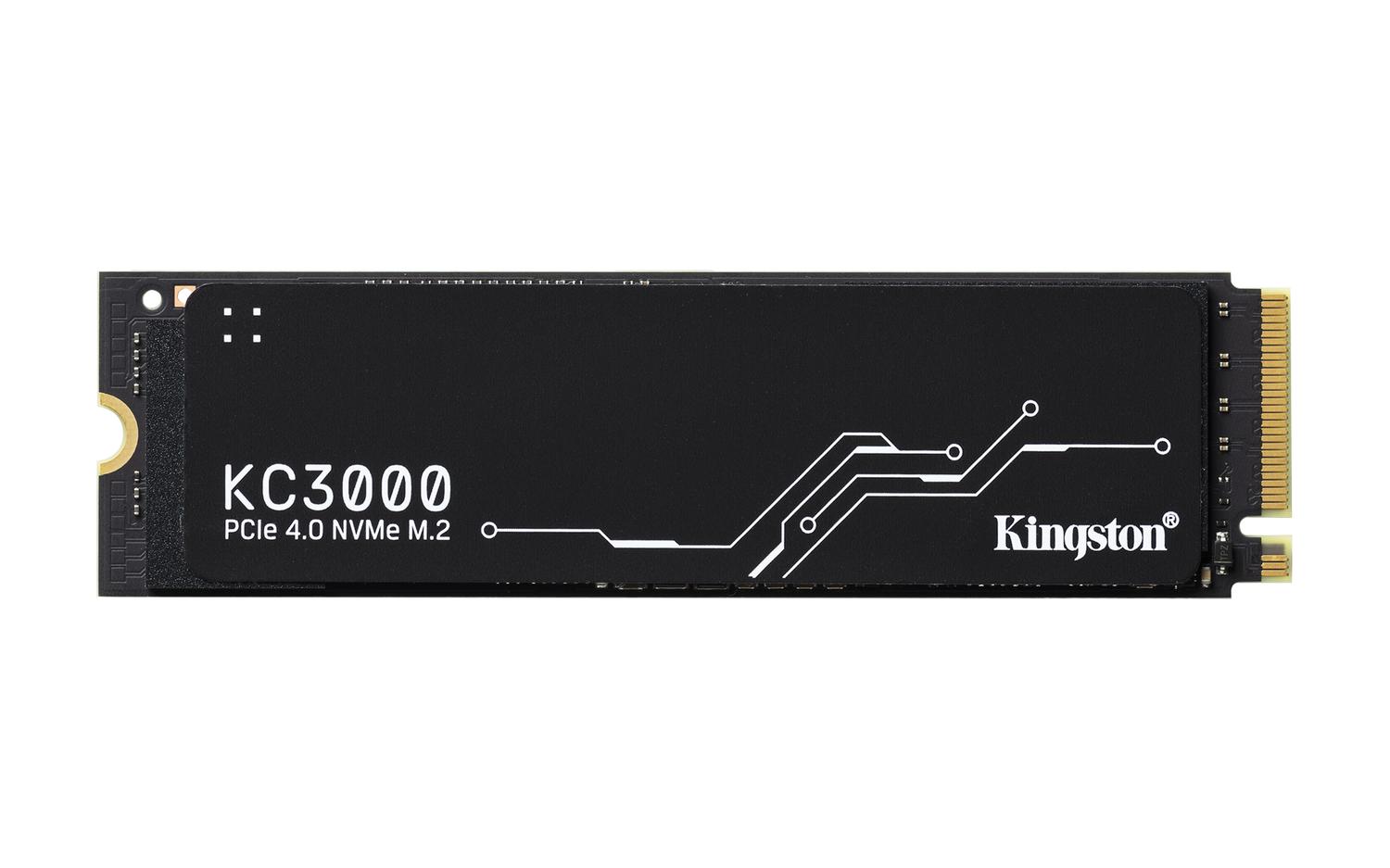 Disco Estado Sólido Interno Kingston Kc3000 2,05Tb M.2 Negro Talla Única