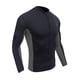 thumbnail image 1 of Chaqueta de neopreno para hombre/mujer, Tops de neopreno de 2mm, de buceo para adultos y niñas, de neopreno , chaqueta de manga , Gris Negro XL, 1 of 5