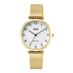 Reloj Analogo Dorado Q&Q Q13A-002Py