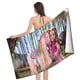 thumbnail image 4 of Muñeca American Girl Toalla de playa de secado rápido con diseño temático, regalo para mujeres y niñas, ideal para cumpleaños, fans, amantes de la música, uso en la playa o al aire libre, 78 × 160 cm, 4 of 6