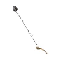 Magideal - Gato Varita Juguete Gato Teaser Suministros Para Mascotas Juguetes Educativos Ventosa Pegajoso Desmontable Juguetes Para Para , Pájaro Gris