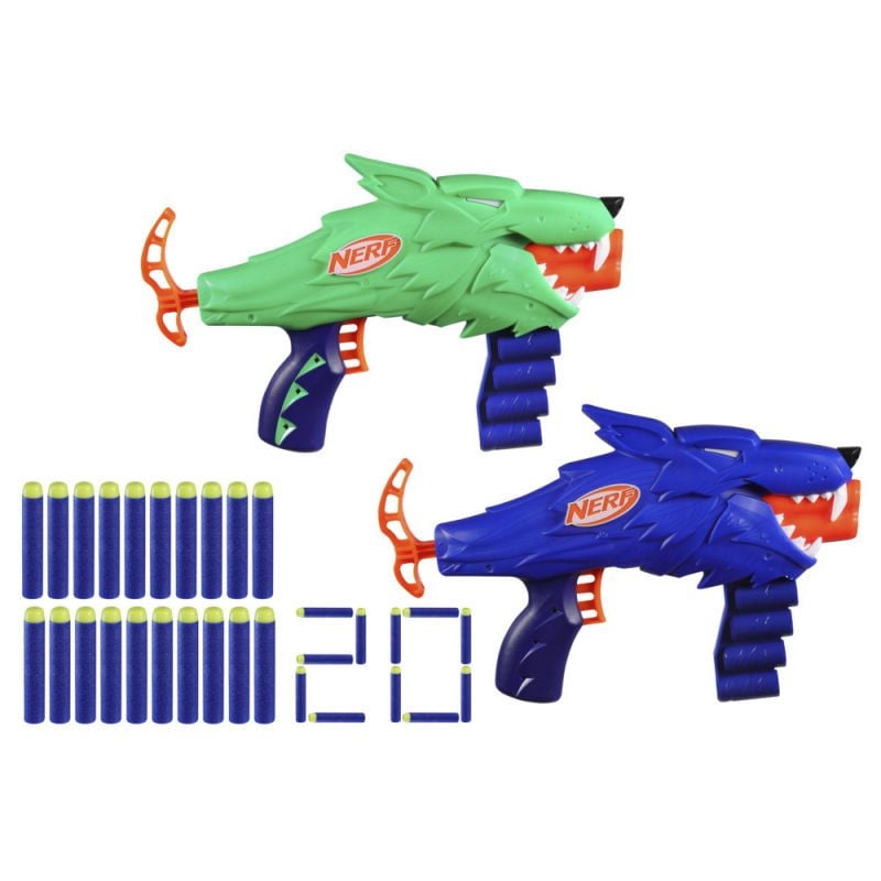 Nerf - Lanzador Wild Wolfpack