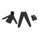 thumbnail image 2 of 3x 1/12 Scale Hoodie Pants And Vest Costume Para Figuras De Acción Femeninas De 6 Pulgadas Negro, 2 of 5