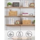 thumbnail image 4 of Cesta de almacenamiento StorageWorks Wicker Water Jacinth, paquete de 2, 4 of 8