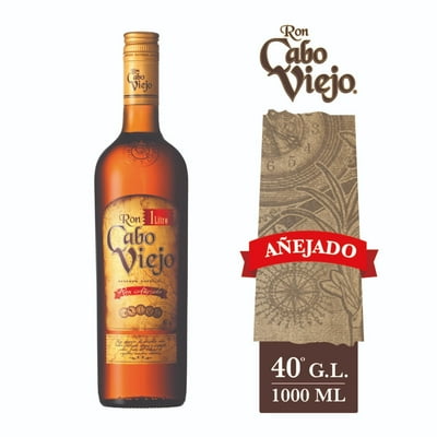 Ron Añejo 40° Botella 1 L Cabo Viejo