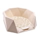 thumbnail image 4 of Bandeja De Entrenamiento De Malla Para Inodoro, Caja De Arena Para Perros, Almohadillas De Tren Para Orinal De Interior, Color Beige, 4 of 5