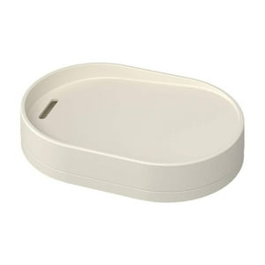Coza - Jabonera Para Baño Serene Ligth Gray Gris