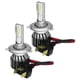 thumbnail image 4 of 2 x h4 / 9003 llevó el kit de conversión de bombillas de los faros 60w 7600lm 6000k ip68 astilla, 4 of 5