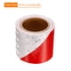 thumbnail image 2 of Cinta Reflectante Uxcell 1 Rollo 10 pies x 2 pulgadas Adhesiva Alta Visibilidad Cinta de Seguridad Reflectante Blanco Rojo, 2 of 6