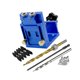 thumbnail image 4 of Localizador De Carpintería De Madera Posición De Taladro De Agujero Inclinado Para Gabinetes Carpintería Azul, 4 of 5