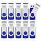 thumbnail image 1 of Unidad flash USB MosDart de 16 GB USB 2.0 con indicador LED, paquete de 10, 1 of 7