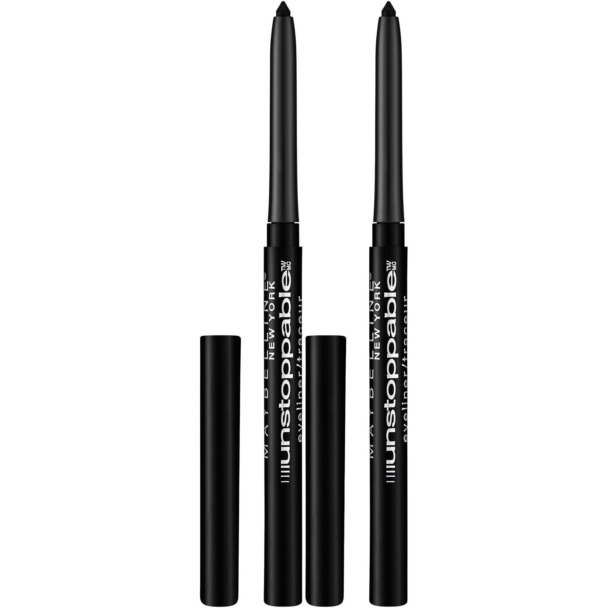 Delineador De Ojos Maybelline Unstoppable Waterproof Espresso 2x