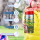 thumbnail image 5 of My Singing MonstersBotella de Agua con Tapa Pop Top de Un Toque, Acero Inoxidable, a Prueba de Fugas, para Deportes, Botella Infantil rosa 12 oz, 5 of 6