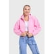 thumbnail image 1 of Polerón Mujer Crop Rosado, 1 of 4