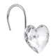 thumbnail image 3 of Ganchos para cortinas de ducha Actpe decorativos en forma de corazón de cristal, 3 of 9