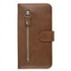 thumbnail image 2 of Funda con Cremallera para Samsung Galaxy S9 Plus, Carcasa Cartera de Cuero PU con Soporte y Tarjetero, 2 of 5
