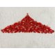 thumbnail image 5 of Aplique de encaje con pedrería, cuentas y lentejuelas, rojo, 48 x 17 cm, 5 of 6