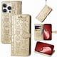 thumbnail image 3 of Funda Cartera FOXDOCK para iPhone 16 Pro Max , Flip PU con Relieve de Gatos y Perros, Tarjetero y Soporte, 3 of 6
